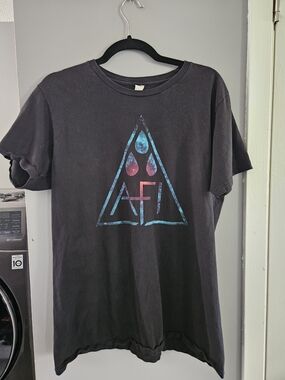 Black AFI Band Logo Tee
